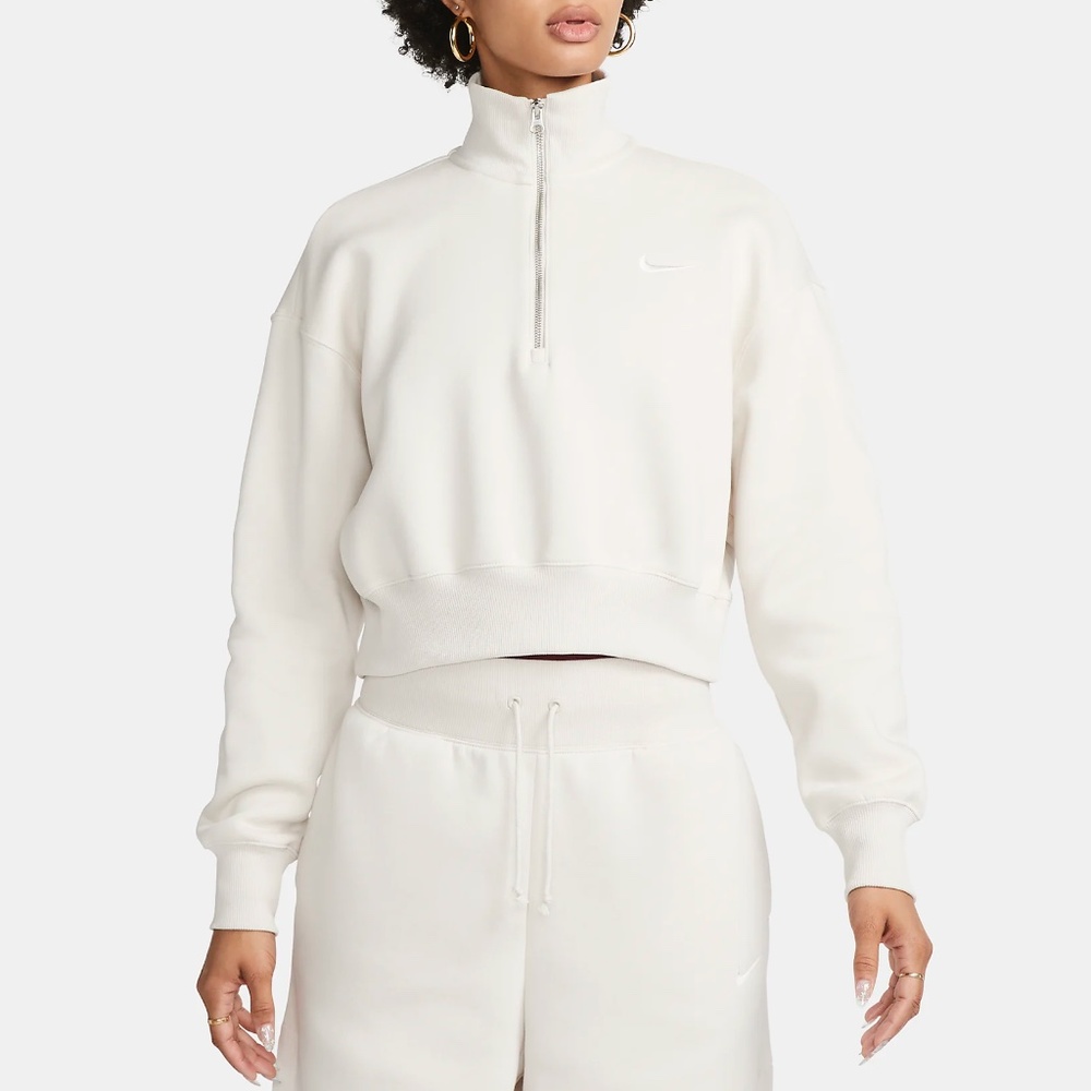 Nike Sportswear Phoenix Fleece Women's 1/2-Zip Cropped Sweatshirt